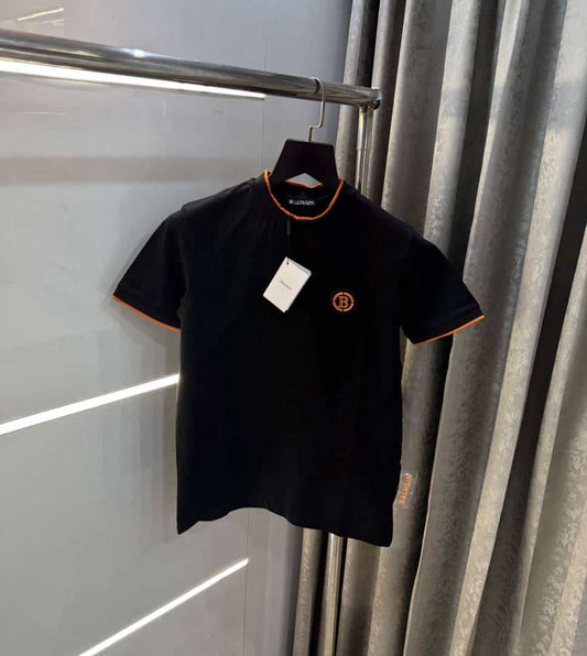 Balmai n Paris Black Designer Imported T-Shirt