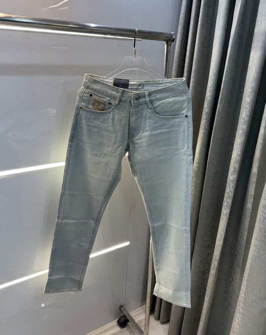 Dolce&Gabbana Vintage Pocket Embroidery Imported Denim
