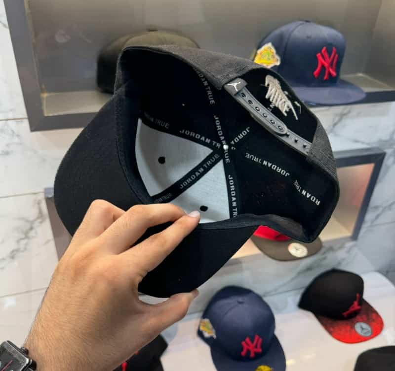 Michael Jordan Black Embroidery Logo Imported Cap