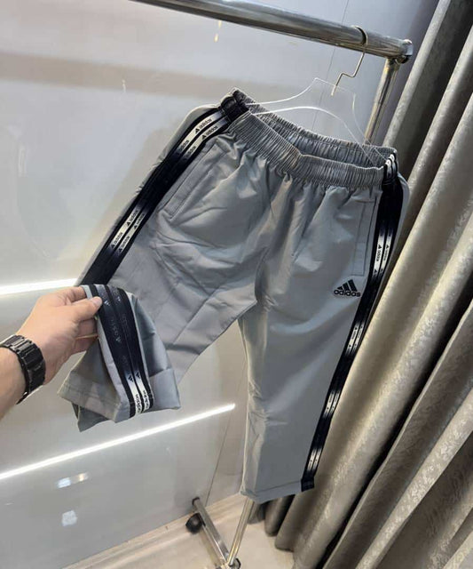 Adida s Light Grey Classic Premium Trackpant