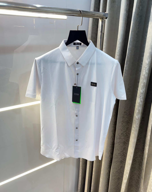 Hugo Boss White Premium Classic Shirt
