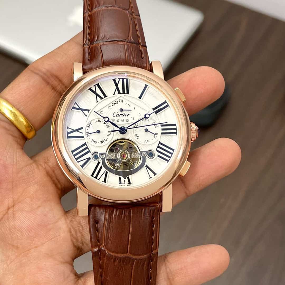 Copy CARTER LEATHER BELT AIIW AUTO