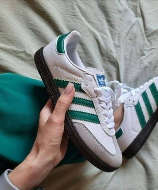 @dIdass Samba White Green fiX