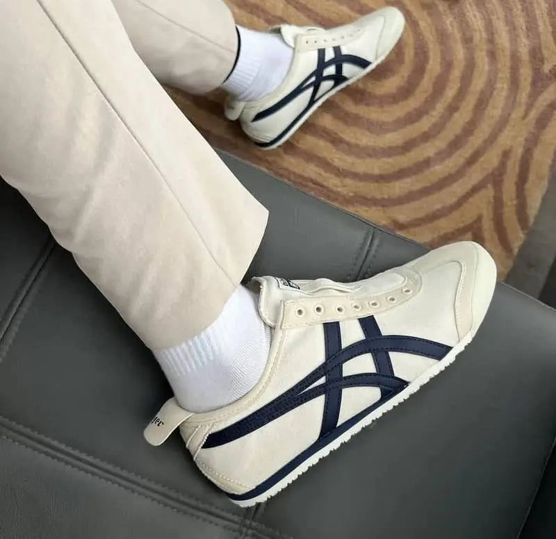 Onitsuka Tiger Mexico 66 Slip On Birch Midnight For Mens (D-1880)