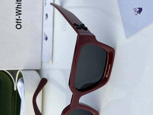 off white red
