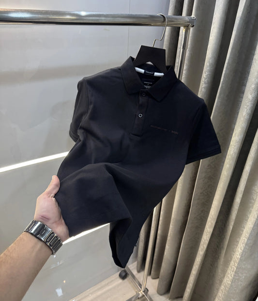 Hugo Boss Black Porsche Edition Premium Polo T-Shirt