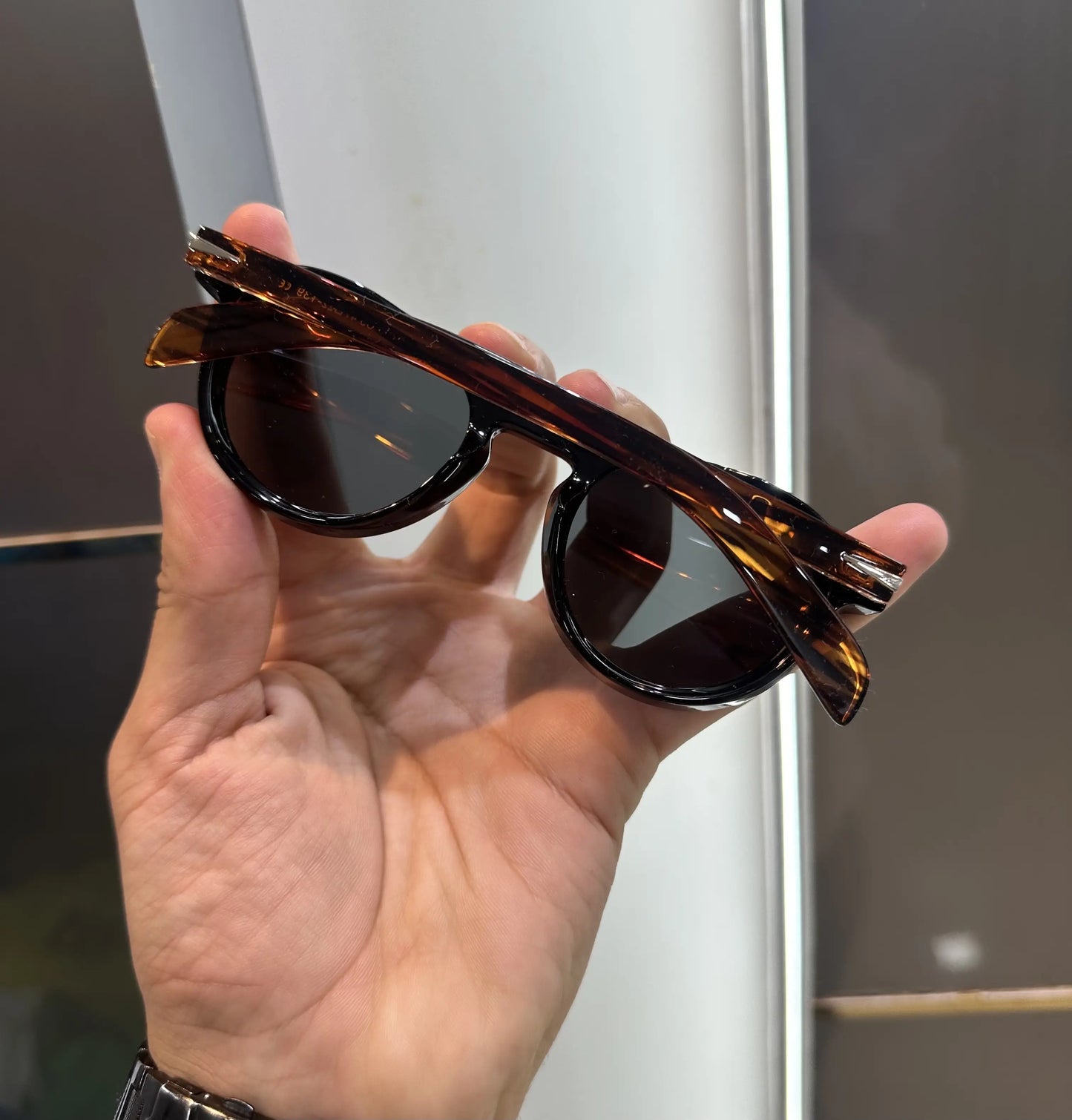 David Bekcham Orange Black Premium Shades 5255