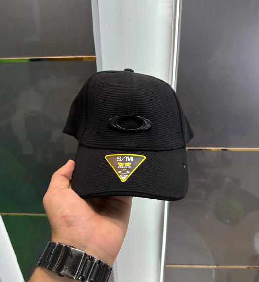 Oakle y Flex Fit Black Premium Imported Cap