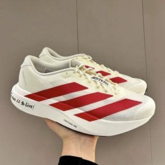 Adidass adizero evo sl white red