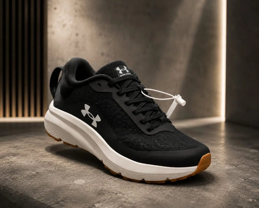 Under_Armour Charge Black White Shoes