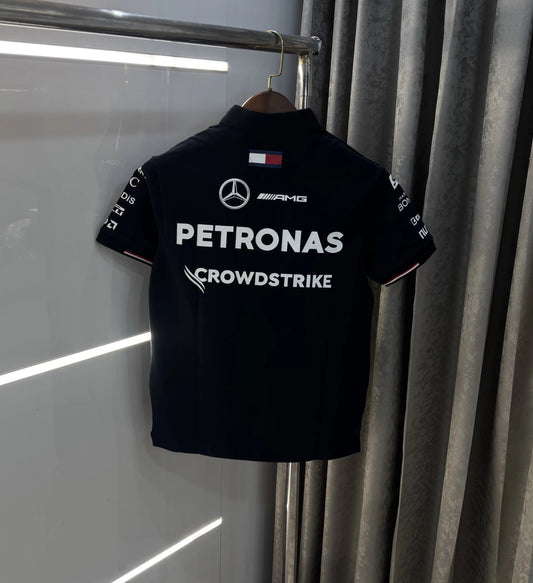Tomm y Hilfiger Navy Blue Premium Polo T-shirt
