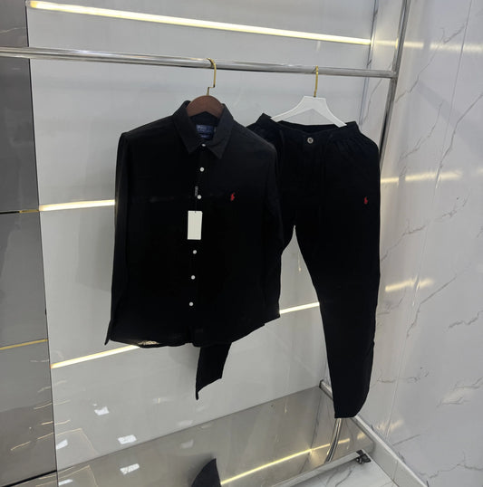Ralph Lauren Black Logo Work Premium Tracksuit