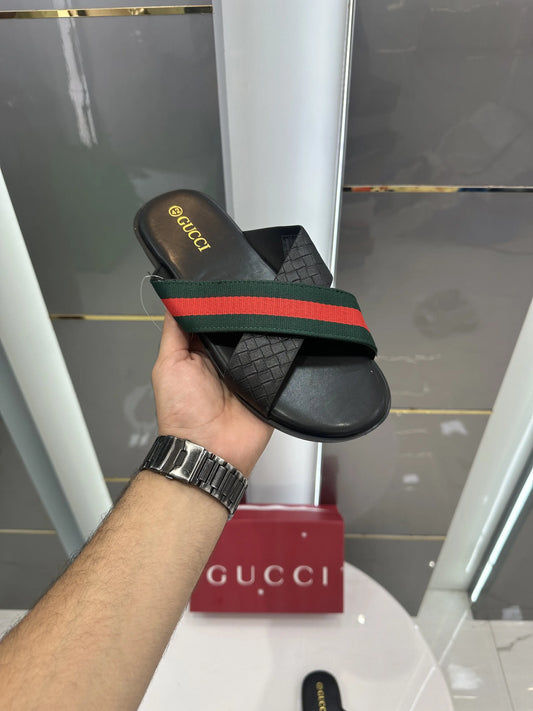 Gucci_Cross Black Premium Slide
