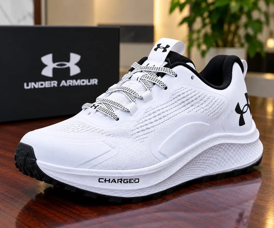 Under_Armour Charged White Black