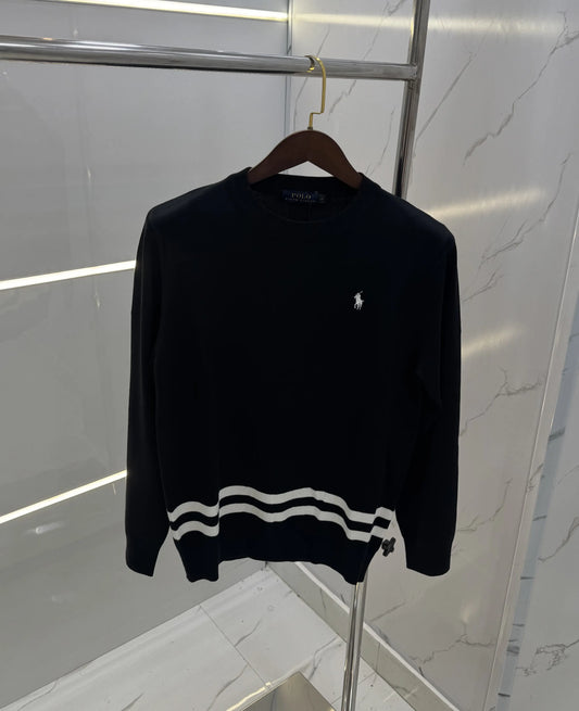 Ralp.h Laure.n Black Imported Knitted Pull Over