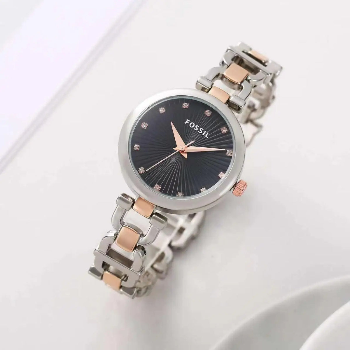 Fossi_l Kerrigan Sunray Rose Two Tone Black
