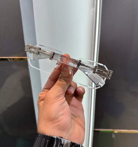 Balmain Paris Transparent Luxury Sunglasses With Original Packing