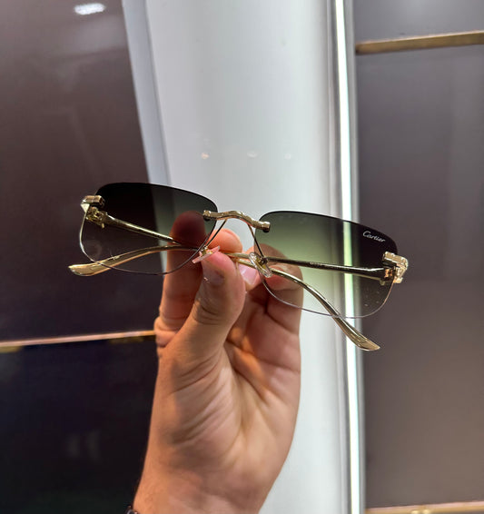 Cartier Gun Green Karan Aujla Edition Luxury Shade With Original Packing
