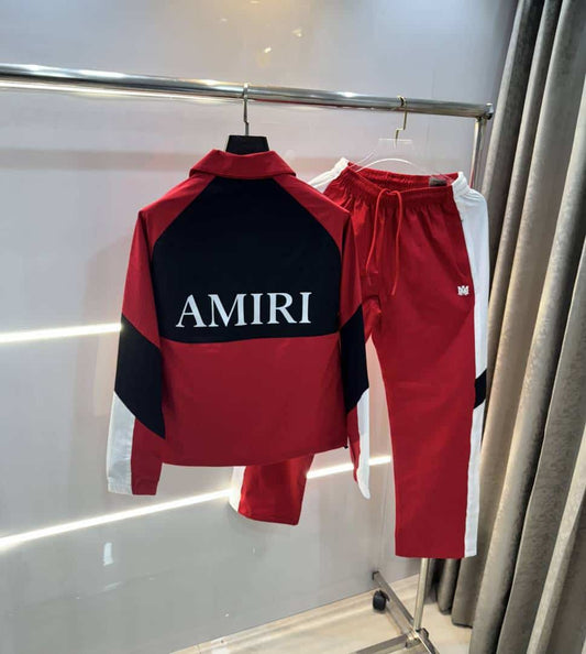 Amir i Red Back Print Imported Tracksuit