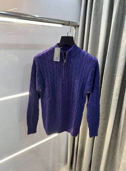Ralp.h laure n Purple Knitted Premium Pull Over