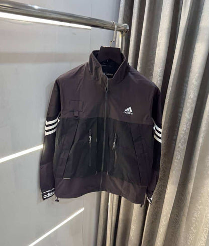 Adida s Dark Grey Premium Bomber Jacket