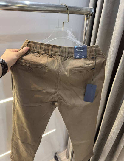 Gant Brown Premium Classic Cotton Pant