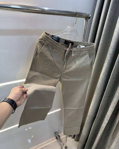 Gant Light Brown Premium Classic Cotton Pant