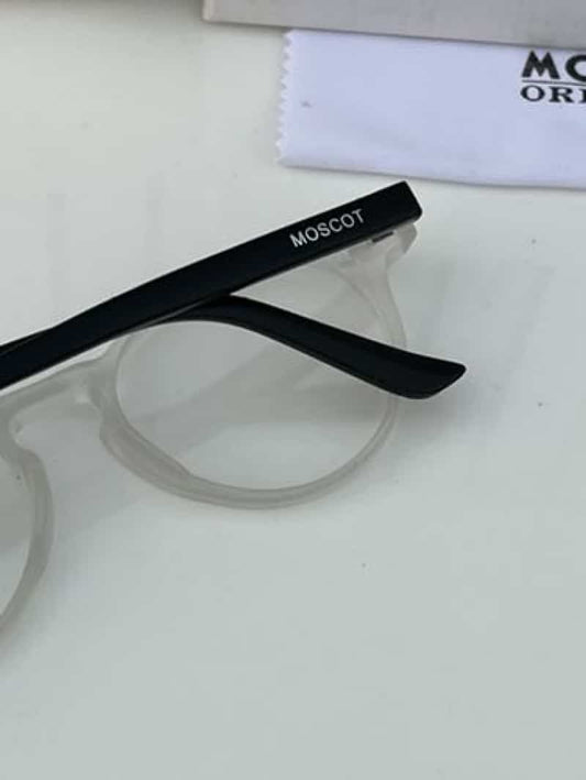 moscot 58760 white plano