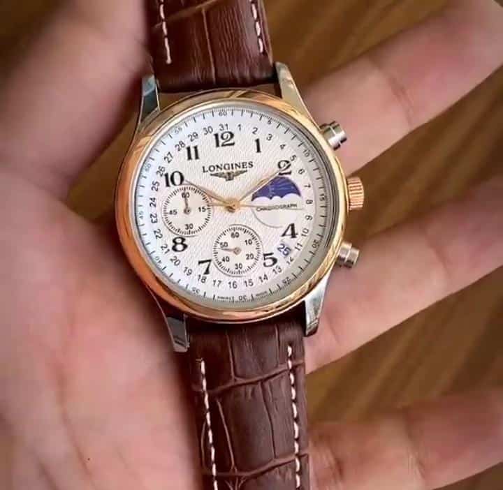 LONGINES LEATHER BELT AIIW