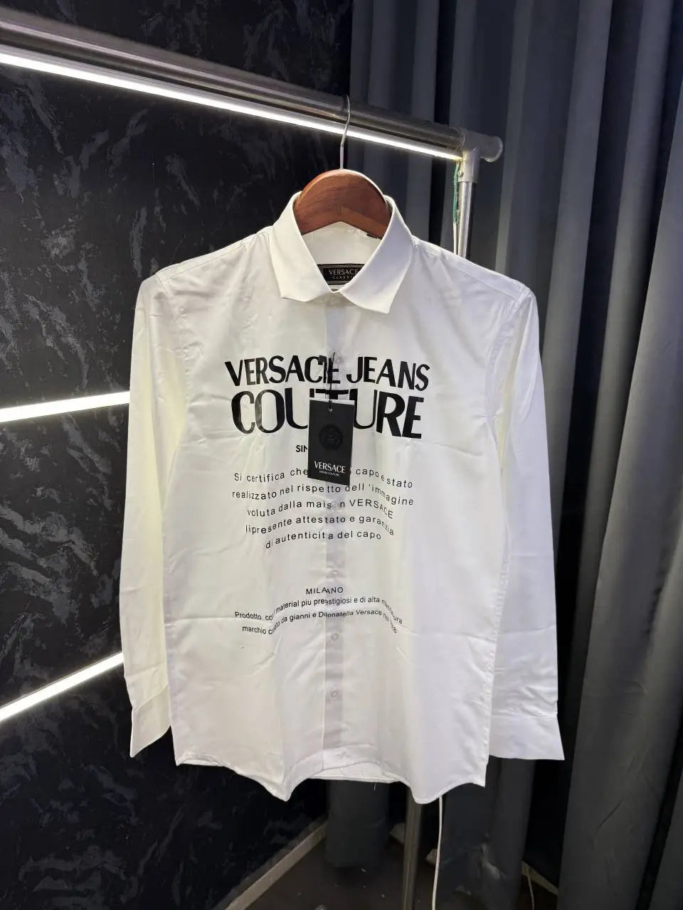 Ver$ace Store Article Shirt ( White )