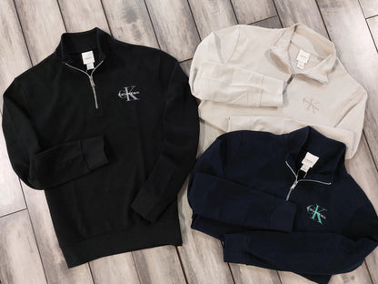 Calvin  Klein Black Zip Premium Sweatshirt