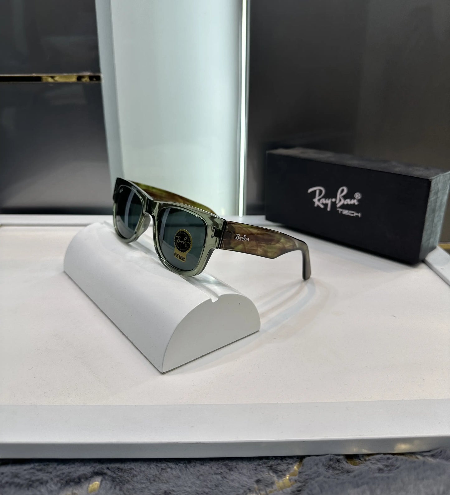Ray Ban Mega Wayfarer AQUA Premium Shades 840