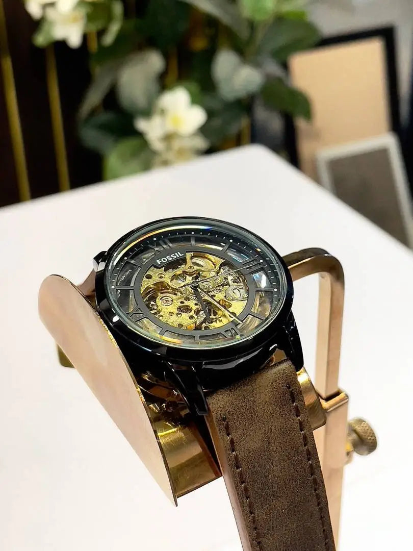 fossi_l townsman leather automatic brown