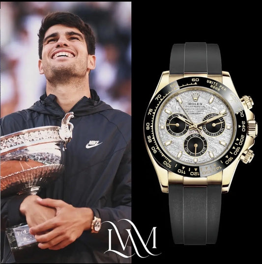 Role_-X Daytona Oysterflex Meteorite Gold