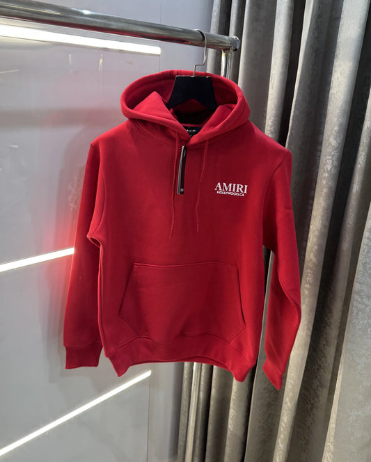 Amir i Red Logo Work Imported Hoodie