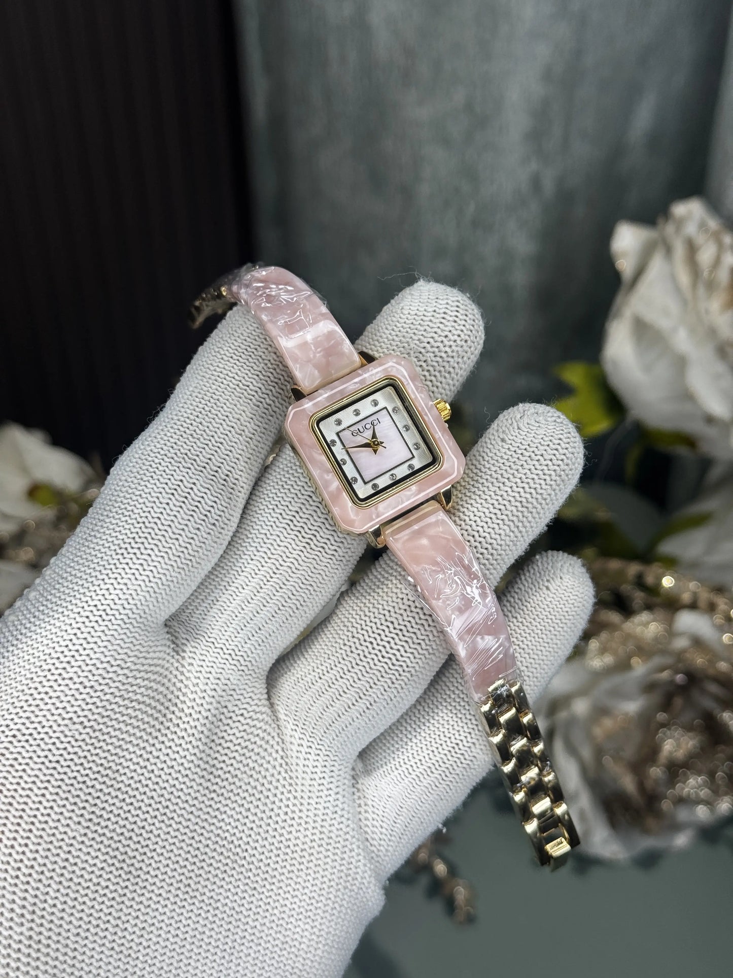 Gucc i Pink Gold Premium Ladies Watch