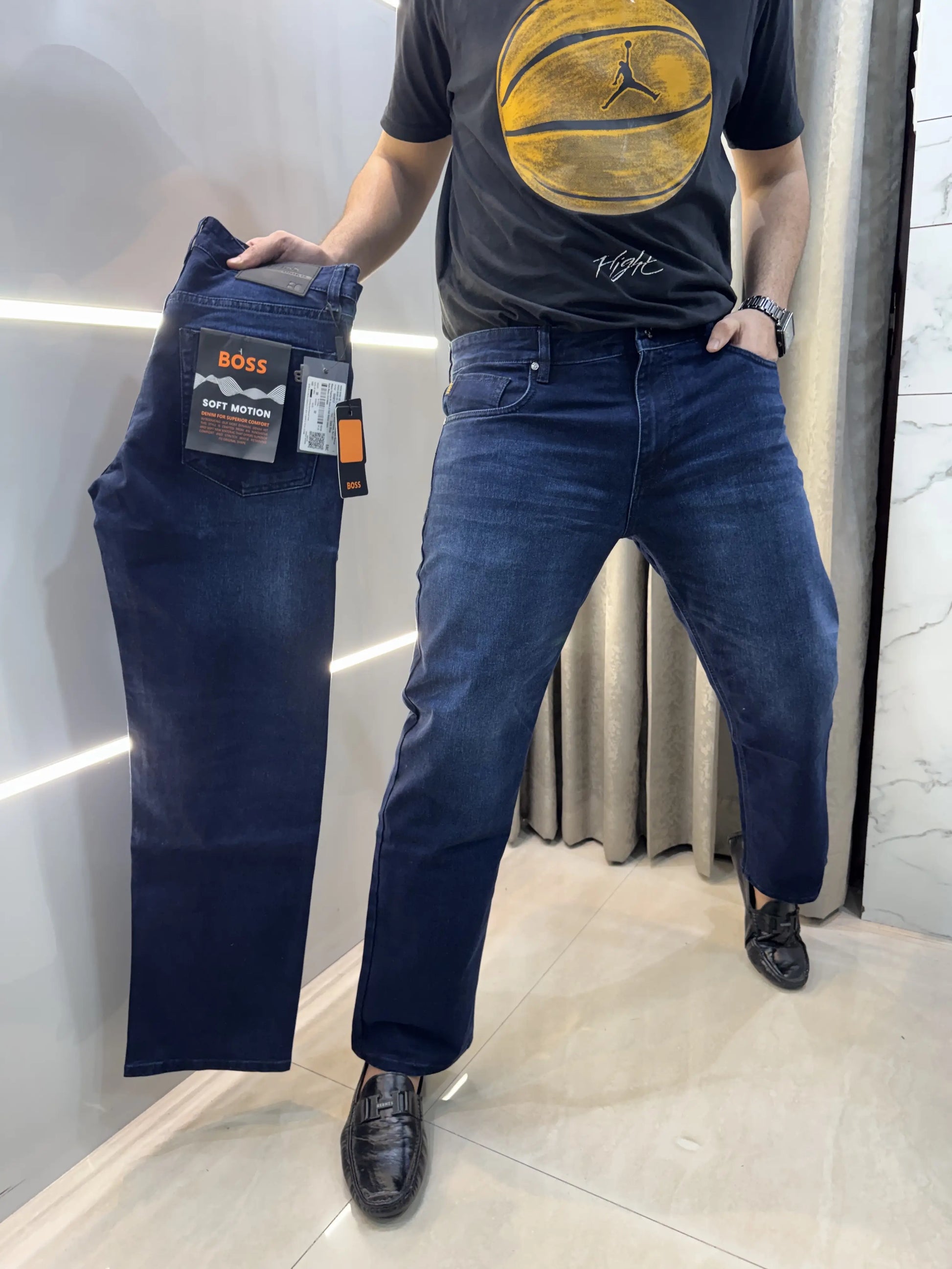 Hugo Boss Blue Imported Classic Denim