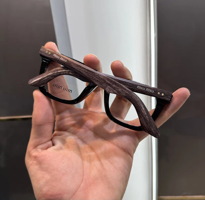 Miu Miu Wooden Black Premium Glasses 5189