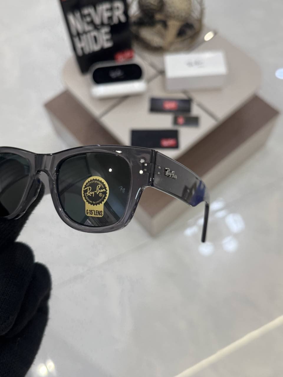Rayban_0840_Grey_Mega_Wayferar_