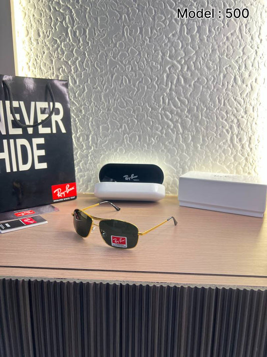 Rayban_500_black Gold premium shade