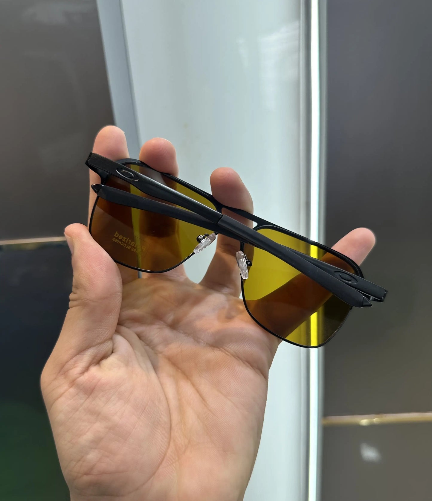 Oakle y Black Brown Premium Shades 2370
