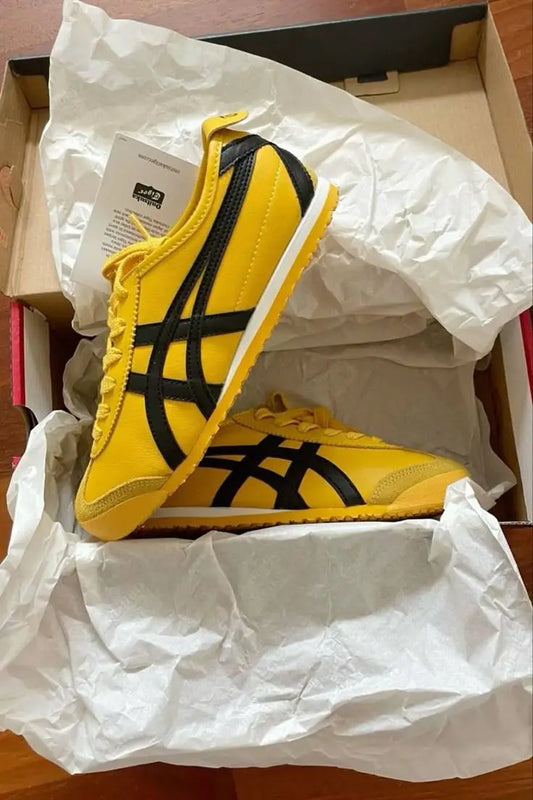 Onitsuka Tiger Mexico 66 Yellow Black Sneakers
