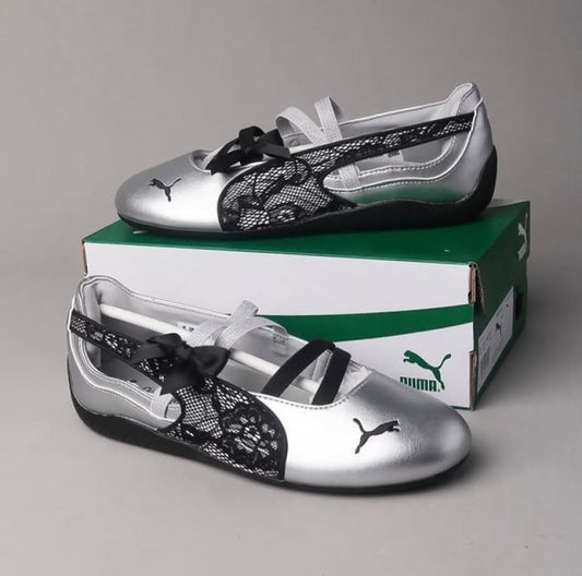 Pumaa Speedcat Og Ballet Lace Silve