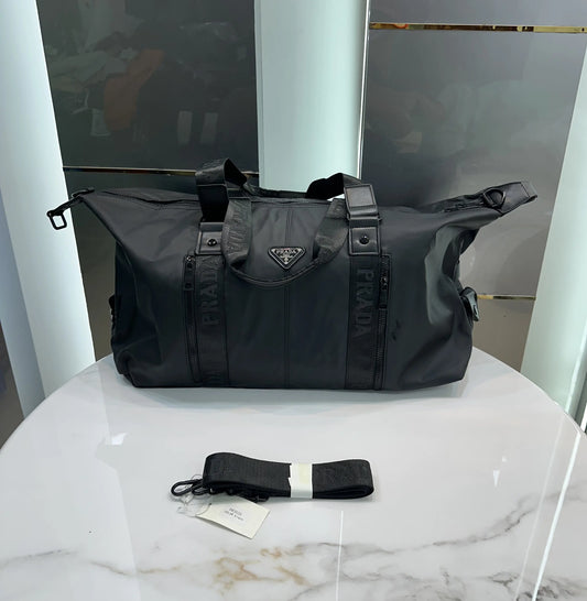 Prad a Pr3025 Black Luxury Imported Duffel Bag