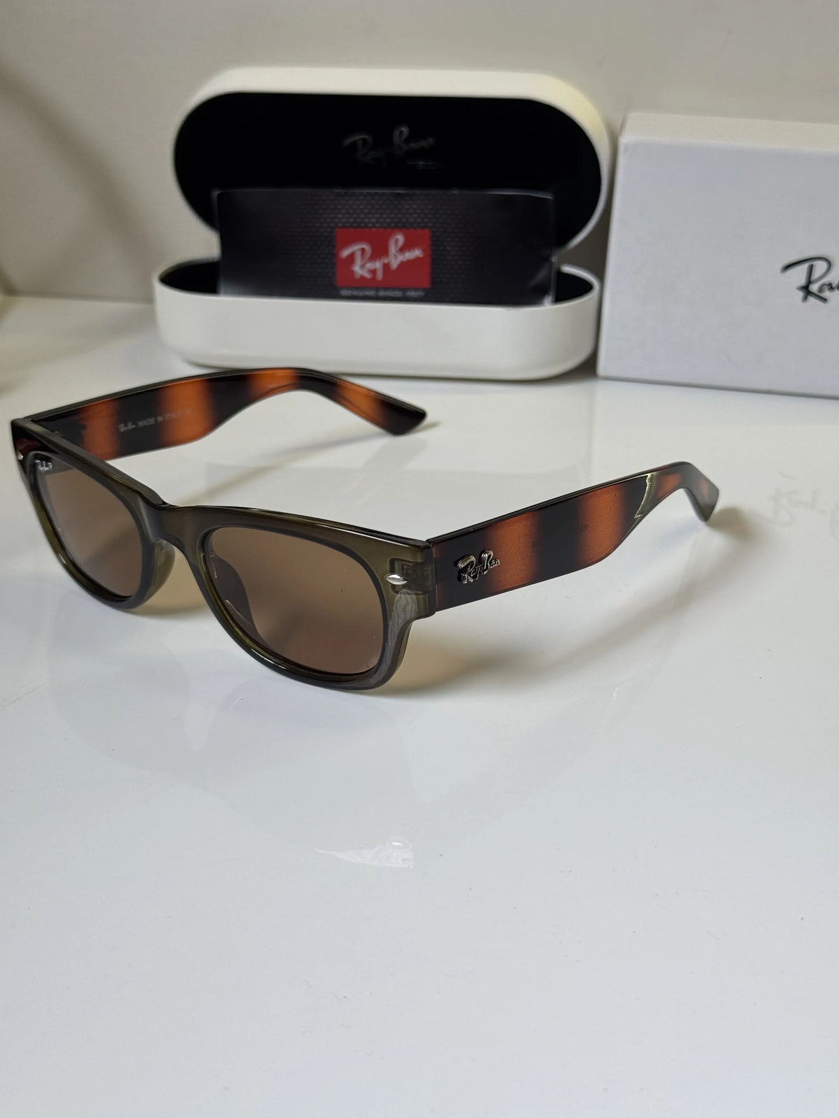 Rayban_832_Olive_Brown