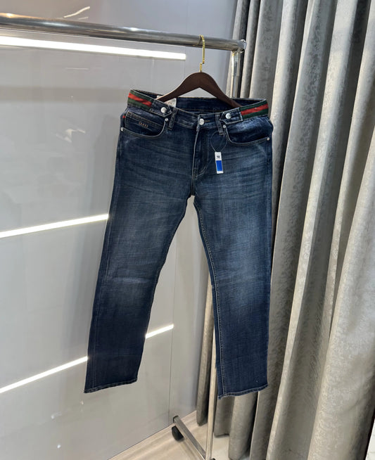 Gucc i Dark Blue Imported Premium Denim