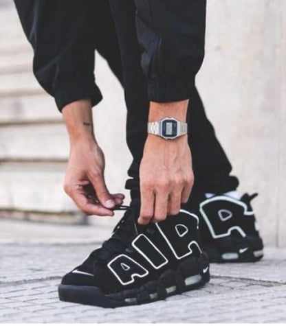Nikee Air More Up Tempo Black