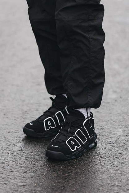 Nikee Air More Up Tempo Black