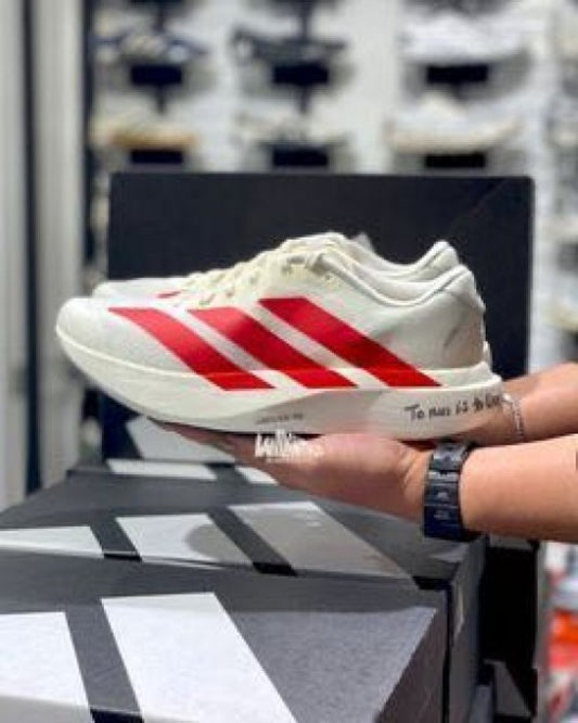 Adidass adizero evo sl white red