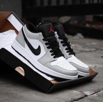 Nikee Air Jordan Retro 1 LOW SMOKE GREY